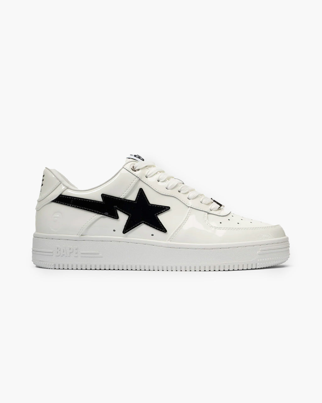A Bathing Ape A Bathing Ape Bapesta #2 White Patent 2024