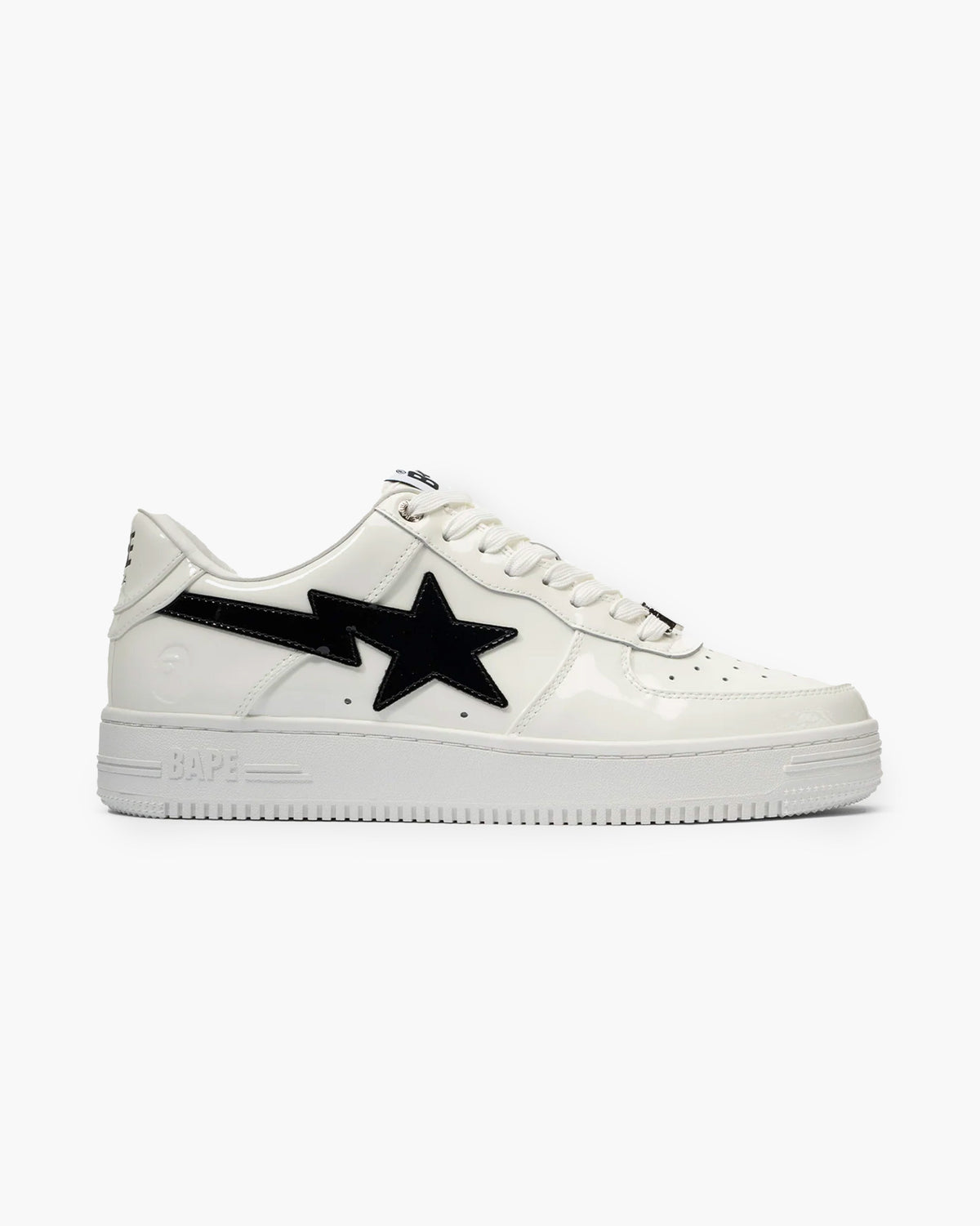 A Bathing Ape A Bathing Ape Bapesta #2 White Patent 2024