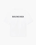 Balenciaga Back Logo White Tee