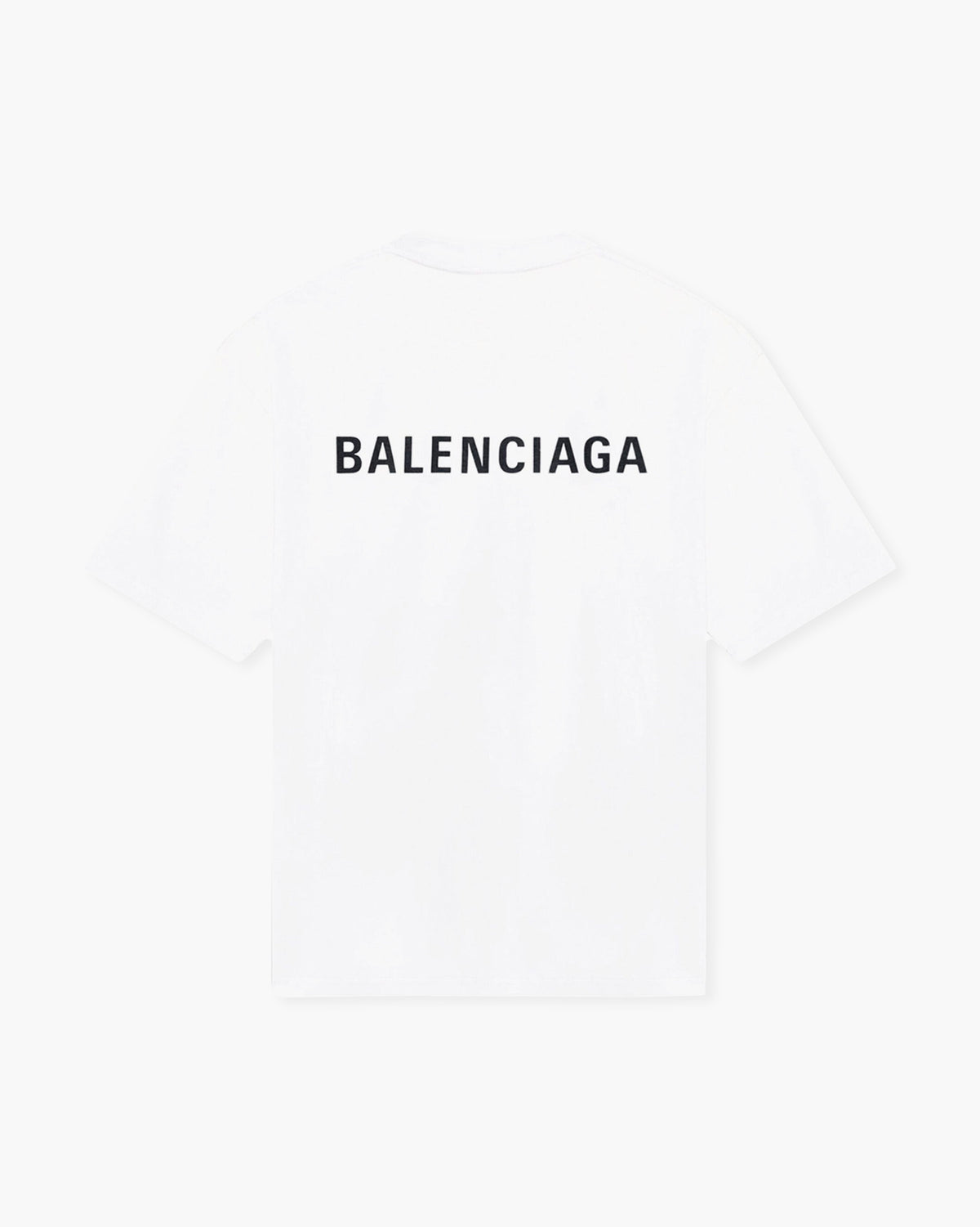 Balenciaga Back Logo White Tee