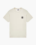Stone Island T-Shirt  logo patch beige