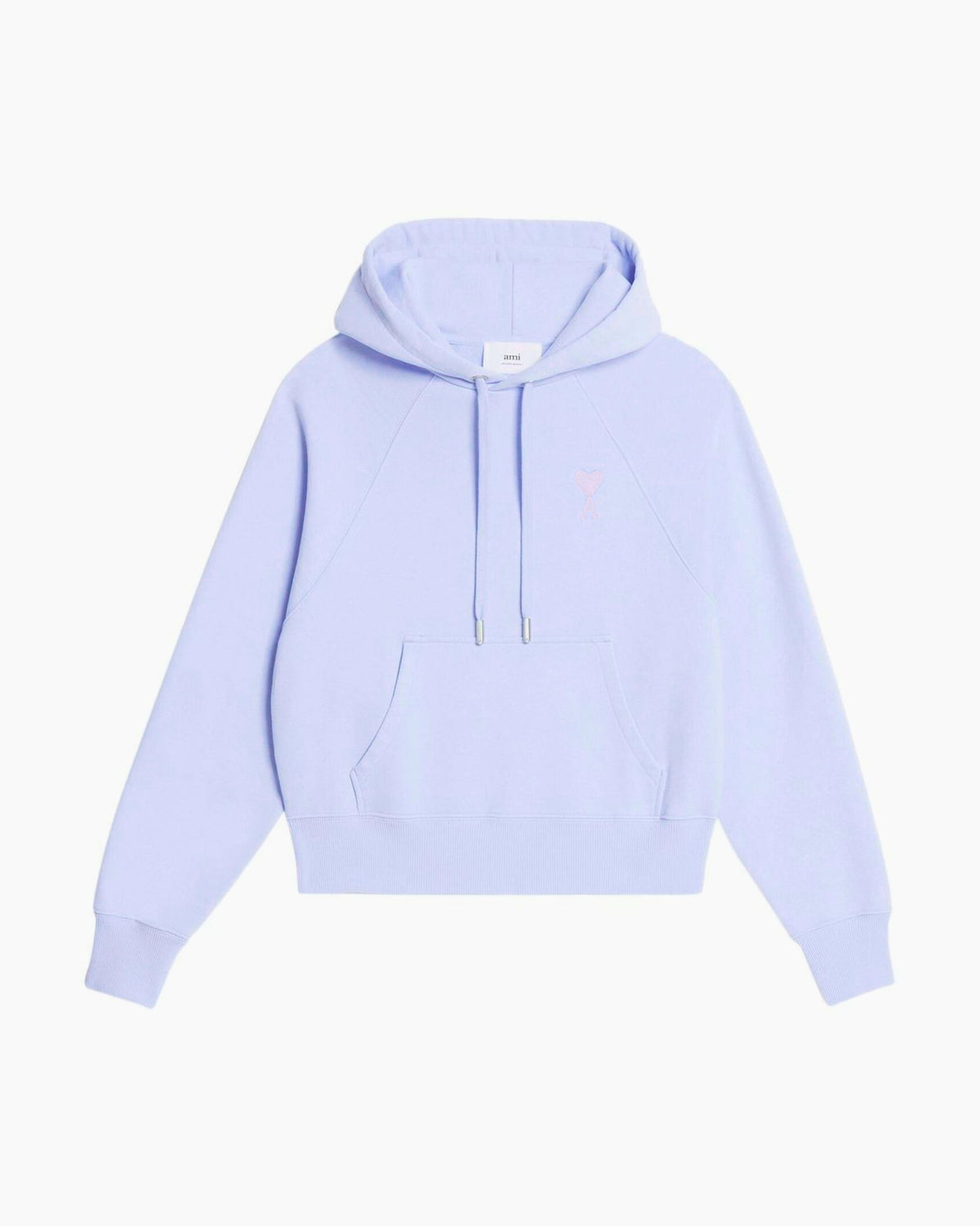 Ami Paris Hoodie Ami de Coeur Lilas