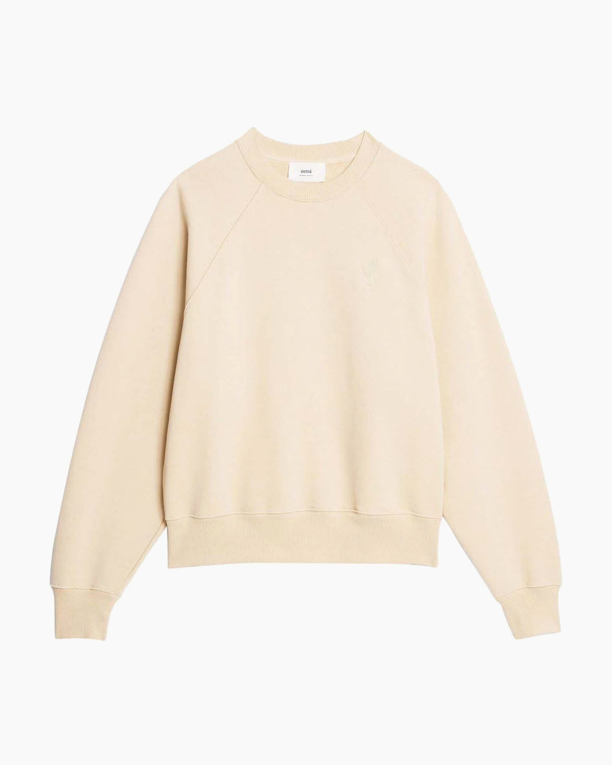 AMI PARIS Beige Ami de Cœur Sweatshirt