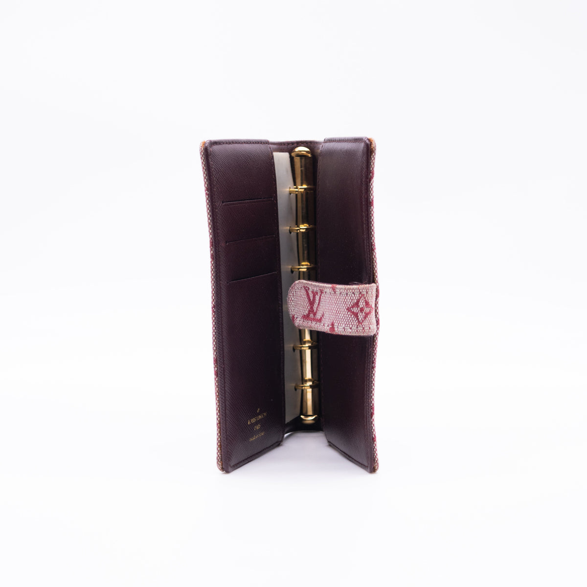 Louis Vuitton Portefeuille - Jacquard Toile - Rouge
