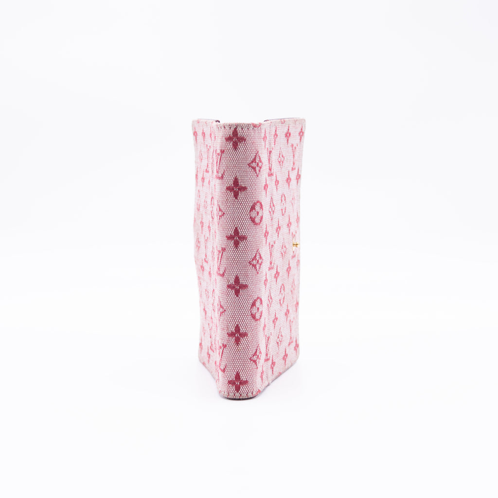 Louis Vuitton Portefeuille - Jacquard Toile - Rouge