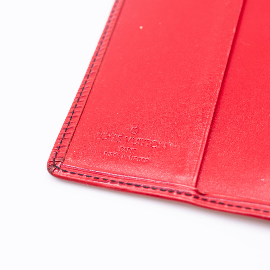 Louis Vuitton Porte Carte - Epi - Rouge