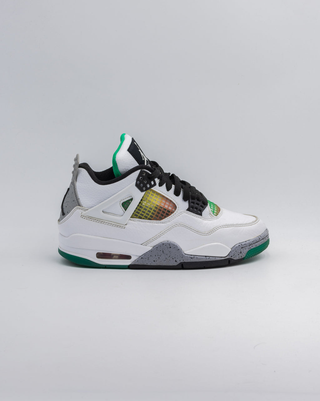Air Jordan 4 Retro Lucid Green Rasta
