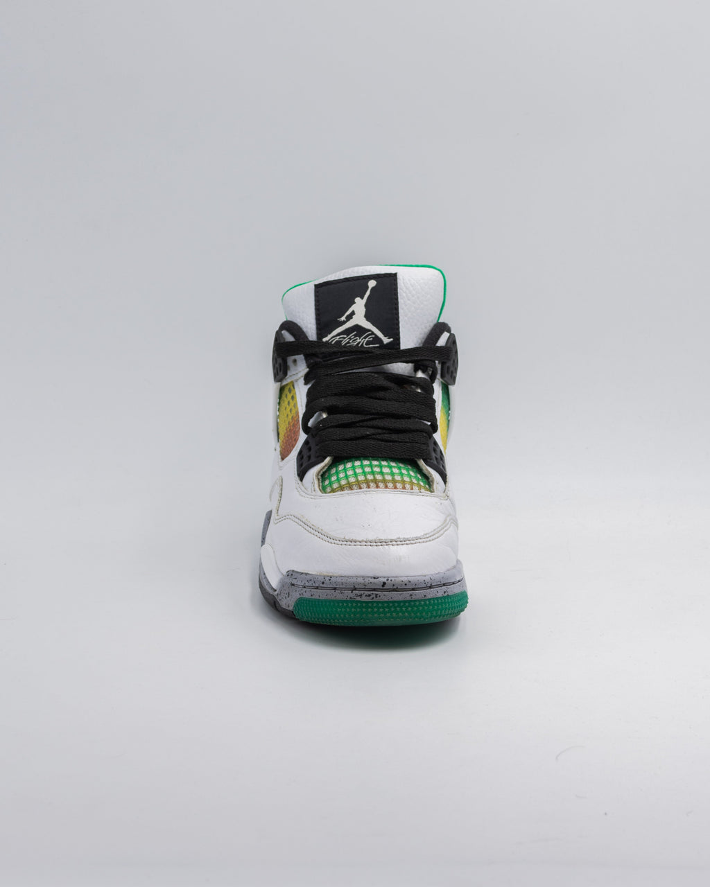Air Jordan 4 Retro Lucid Green Rasta