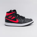 Air Jordan 1 Mid Black Siren Red