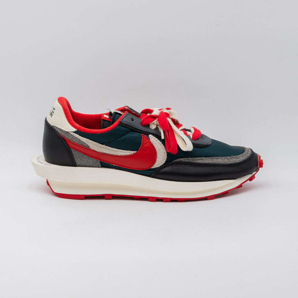Nike LD Waffle sacai Undercover Midnight Spruce University Red