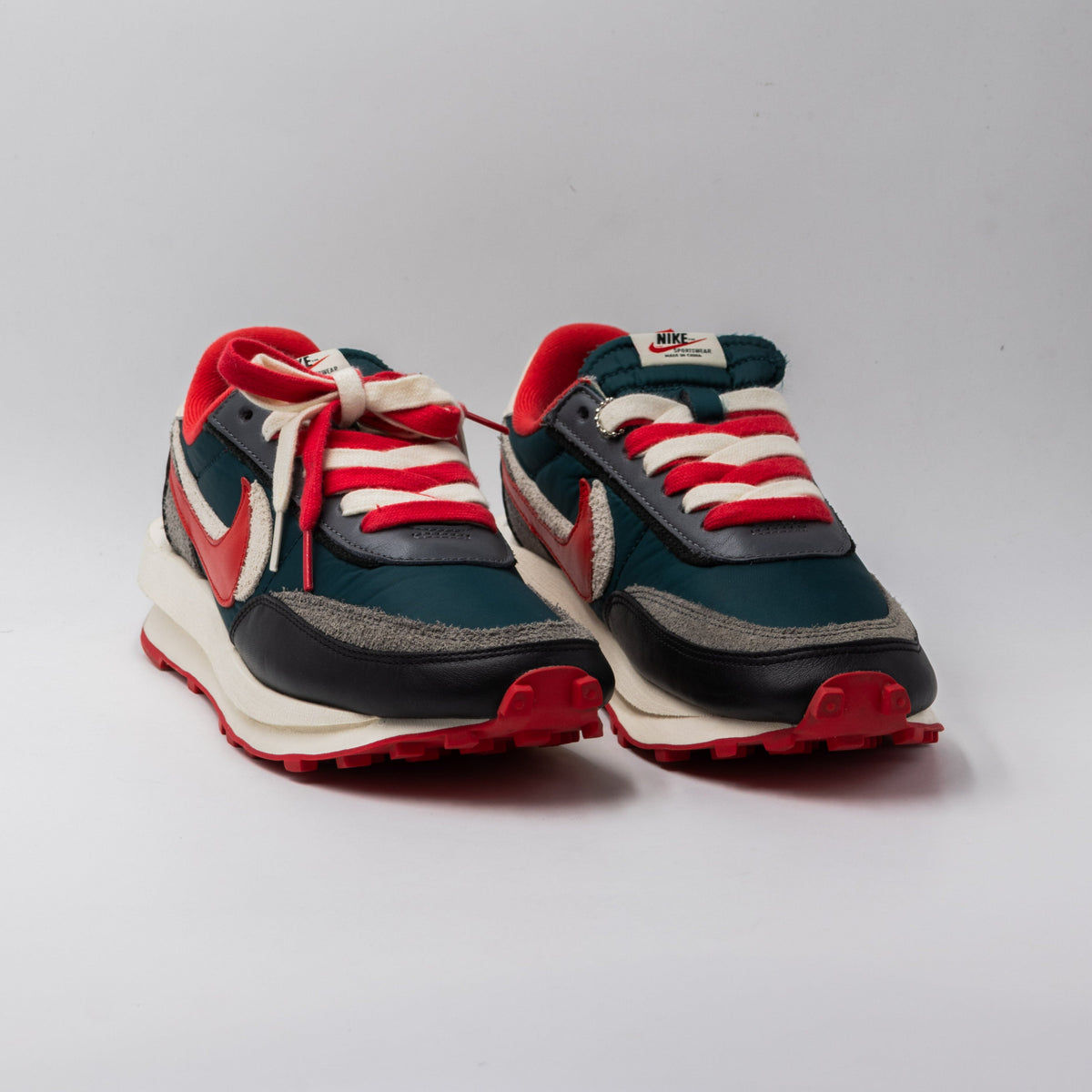 Nike LD Waffle sacai Undercover Midnight Spruce University Red