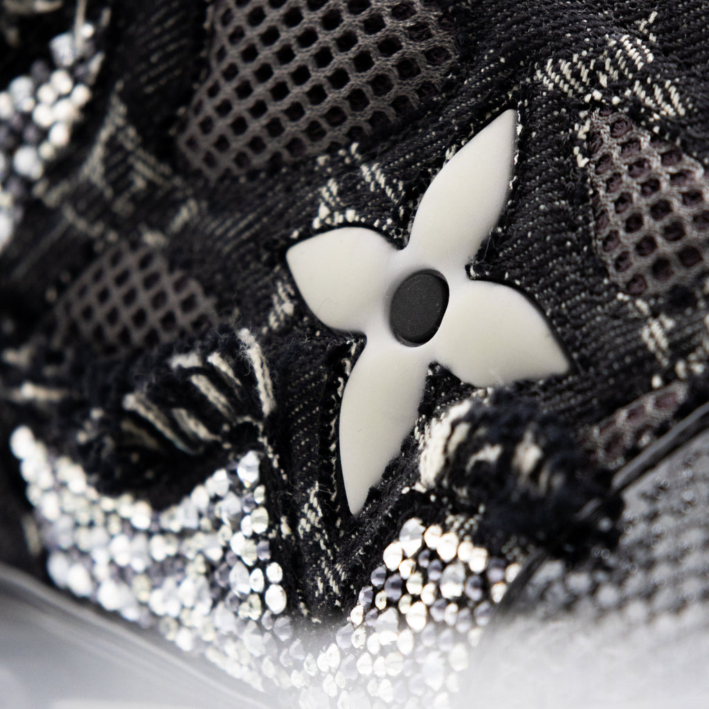 Louis Vuitton Skate Black Swarovski Monogran
