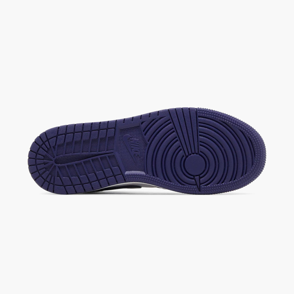 Air Jordan 1 Mid White Sky J Purple