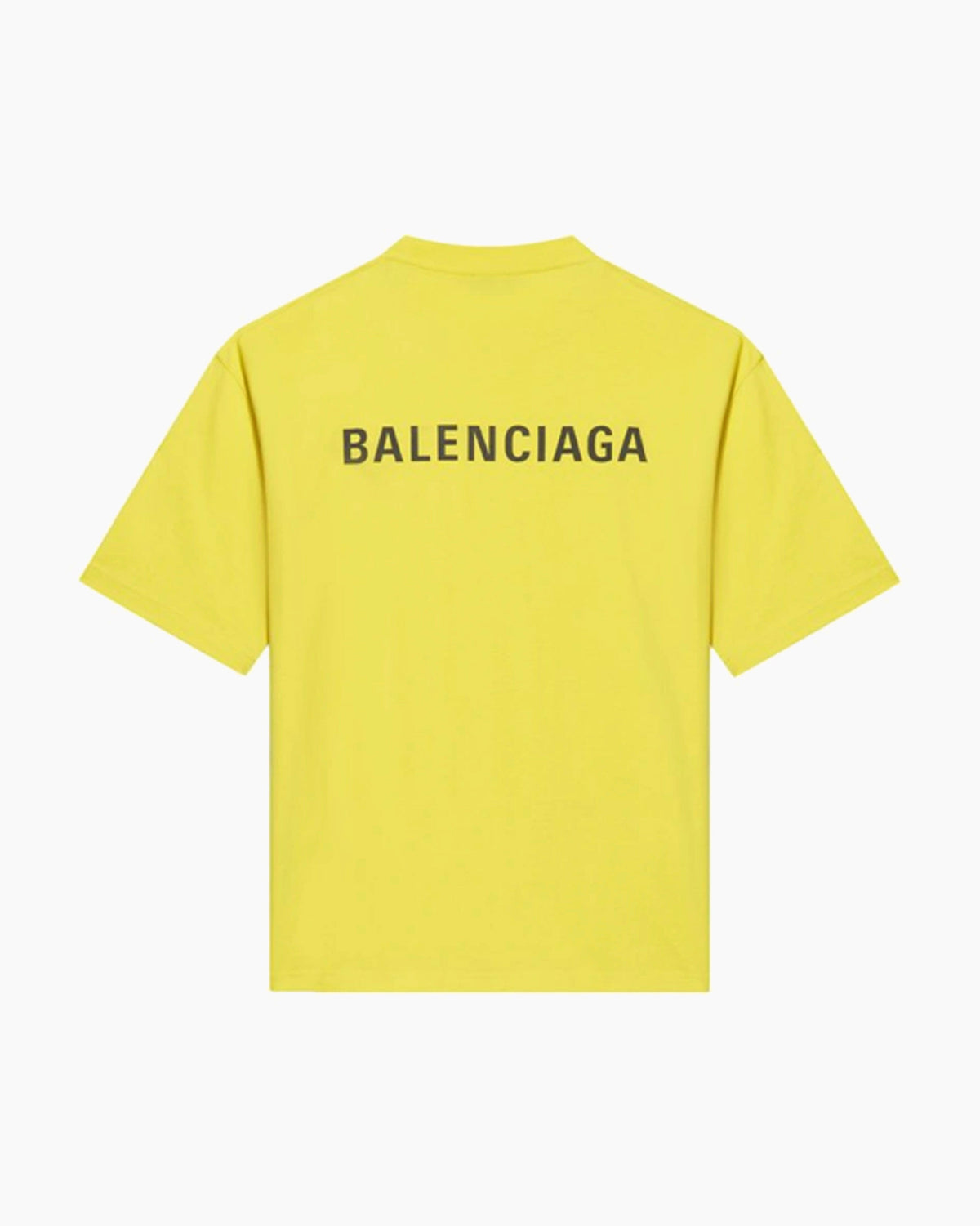 T-Shirt - Vintage Logo Print - Yellow