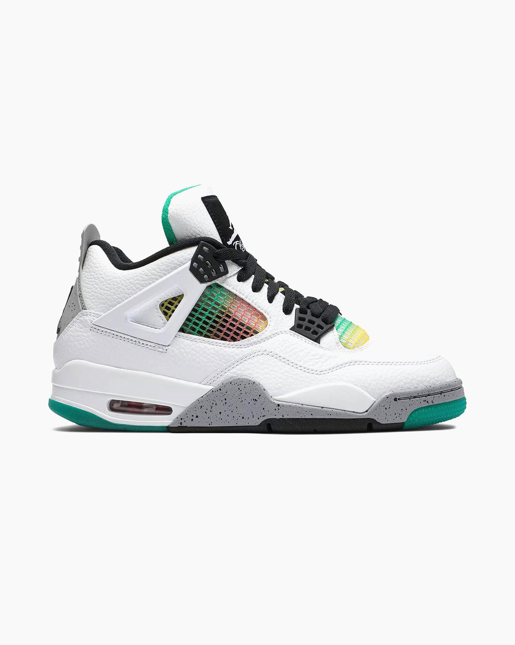 Air Jordan 4 Retro Lucid Green Rasta