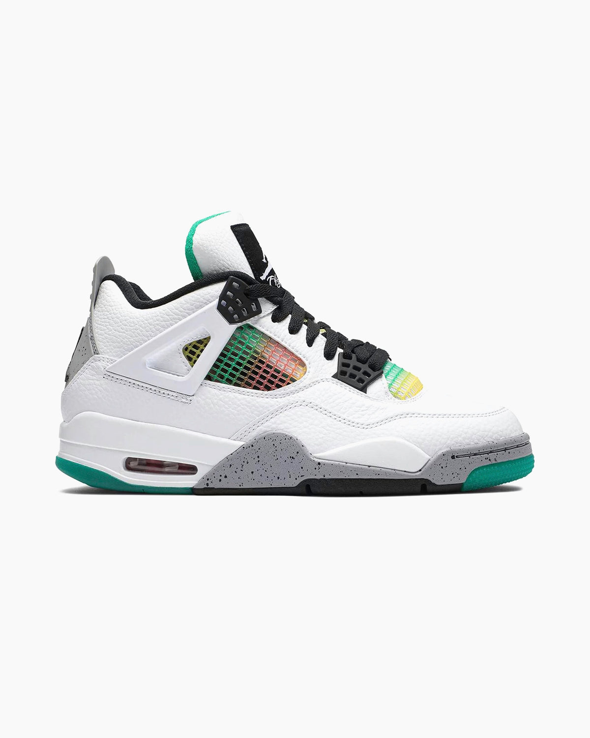 Air Jordan 4 Retro Lucid Green Rasta