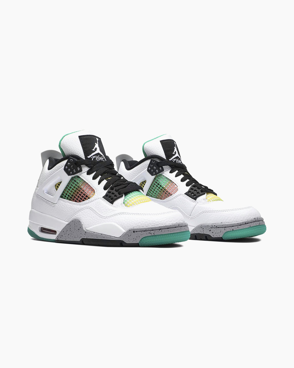 Air Jordan 4 Retro Lucid Green Rasta