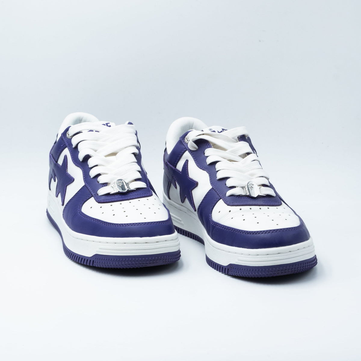 A Bathing Ape Bapesta White/Purple 2021