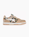 A Bathing Ape A Bathing Ape Sk8 Sta Beige Yellow Camo