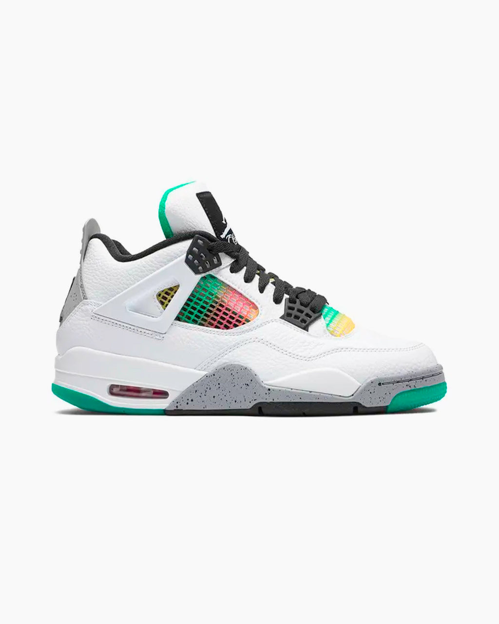 Air Jordan 4 Retro Lucid Green Rasta
