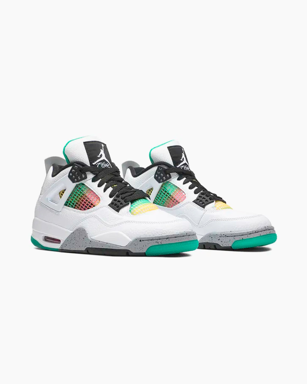 Air Jordan 4 Retro Lucid Green Rasta
