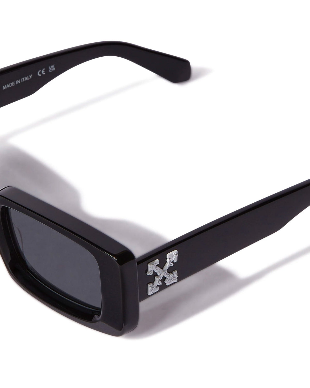 Off-White Arthur Sunglasses Black Dark Grey