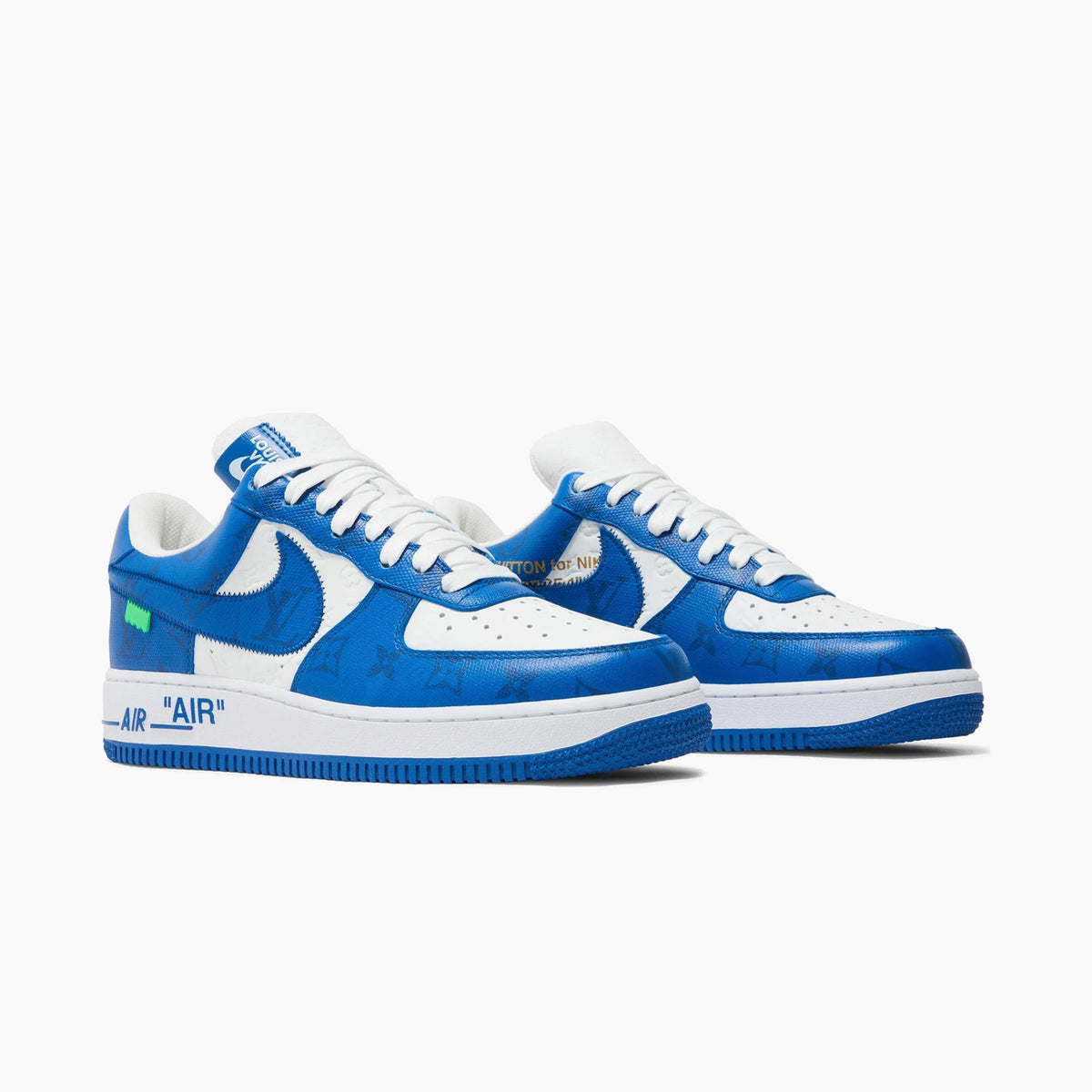 Louis Vuitton Louis Vuitton Nike Air Force 1 Low By Virgil Abloh White Royal