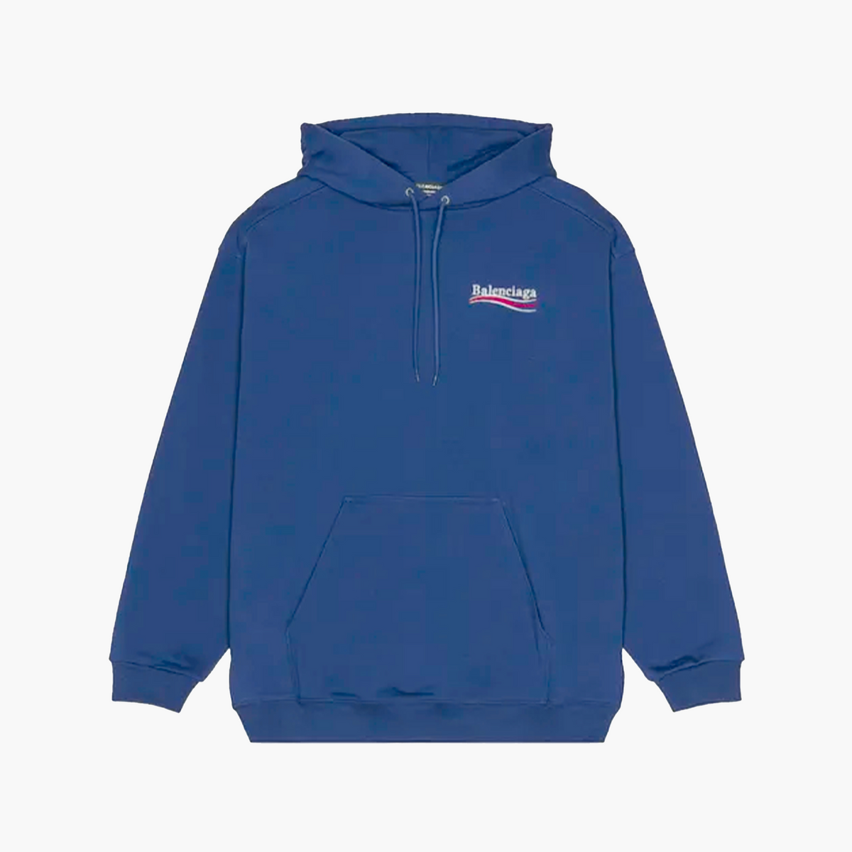 Balenciaga Hoodie Political Campaign Bleu