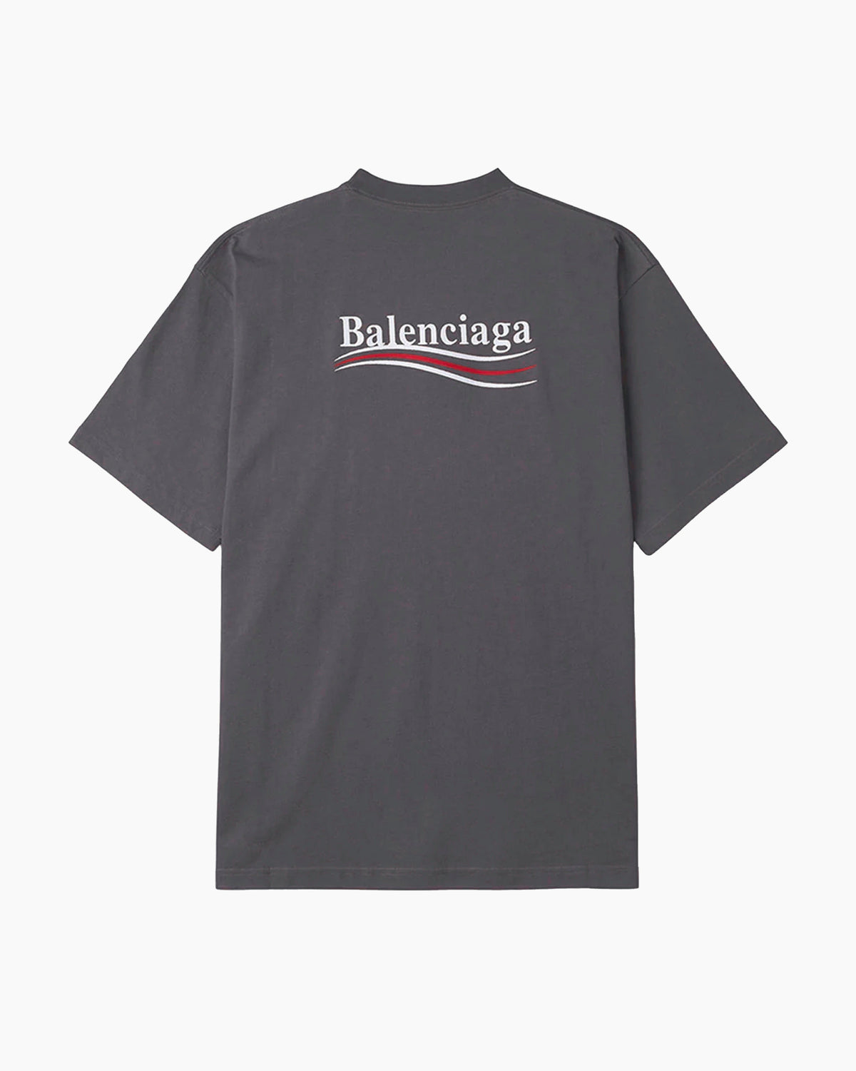 Balenciaga Political Campagn Grey Tee