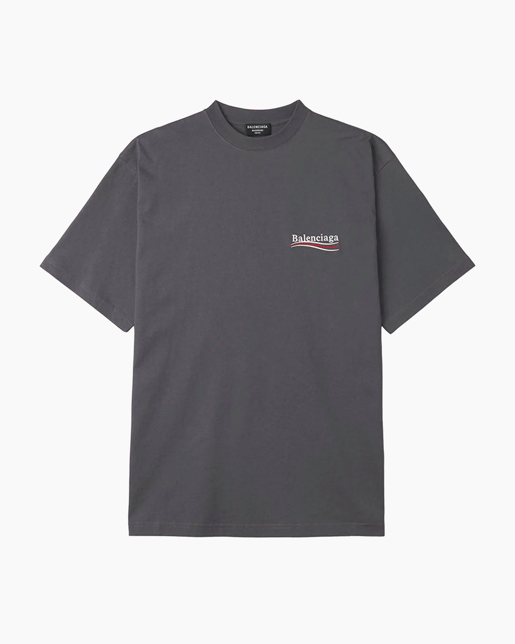 Balenciaga Political Campagn Grey Tee