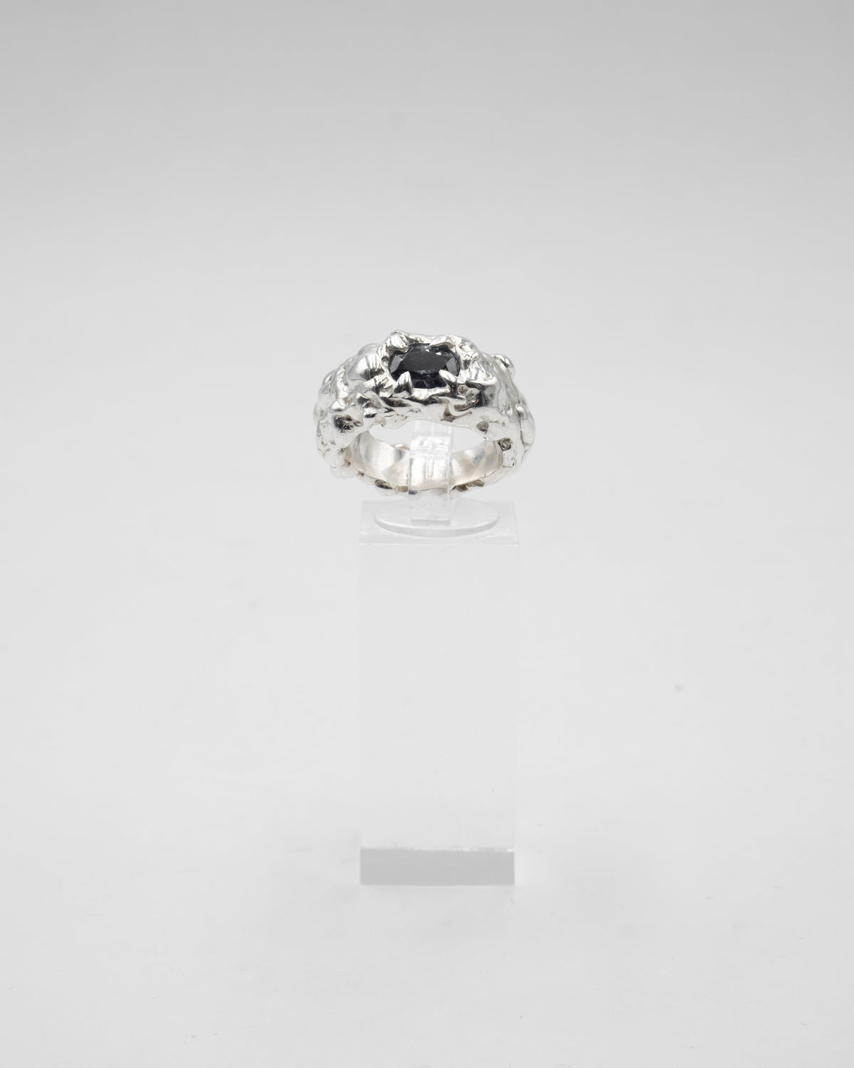 Blinggs Bague Bleurp - Argent 925 - Zircon Bleu Tanzanite