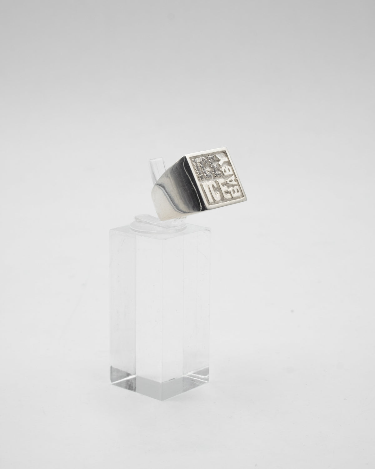 Blinggs Bague Ice Ice - Argent 925 - Zircons