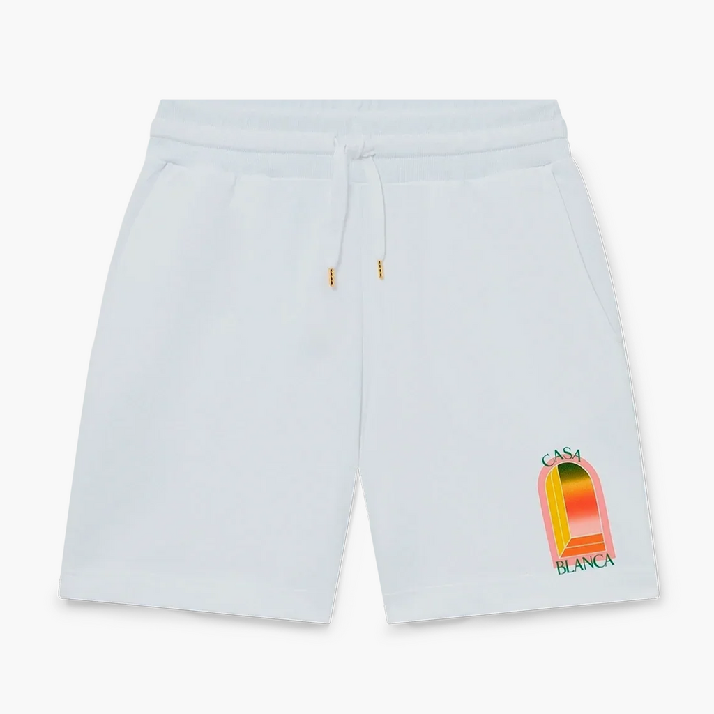 Casablanca Short Gradient L'Arche Blanc