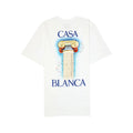 Casablanca T-shirt La Colomne Blanc