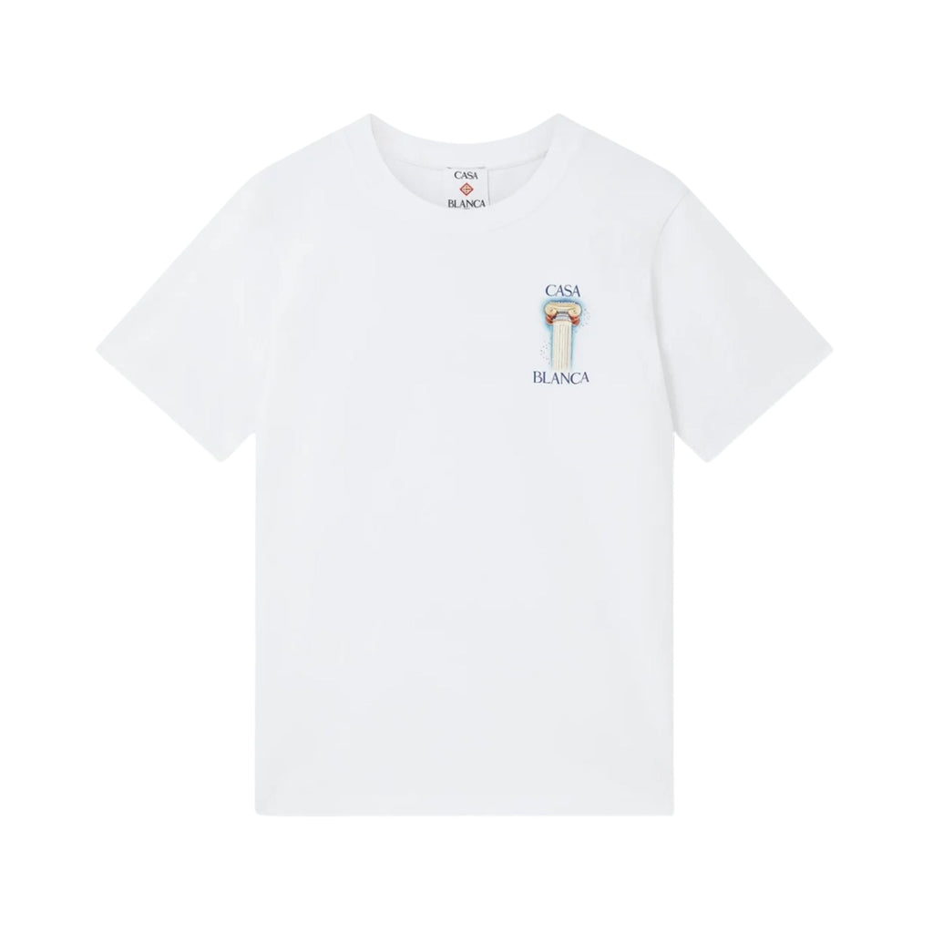 Casablanca T-shirt La Colomne Blanc