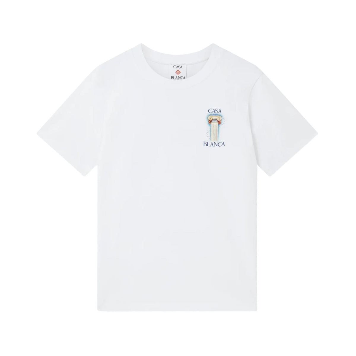 Casablanca T-shirt La Colomne Blanc