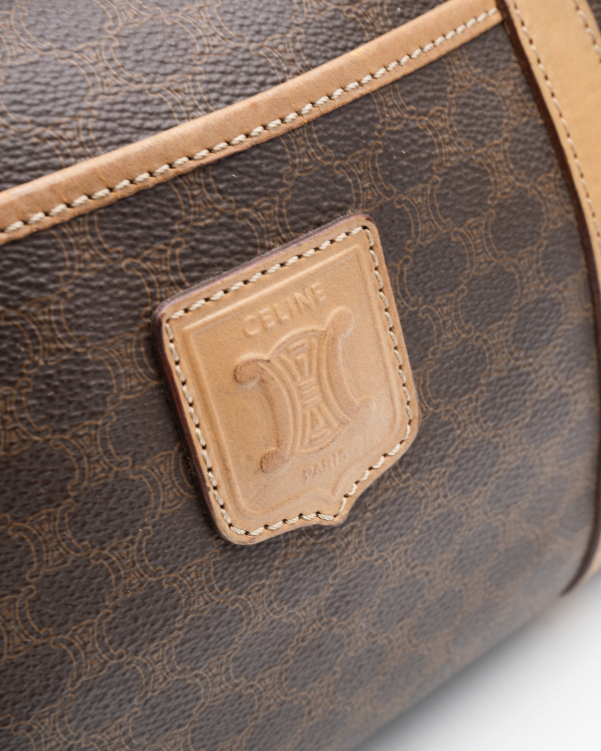 Celine Sac à main - Boston - Macadam Marron