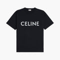 Celine T-Shirt - Logo - Noir