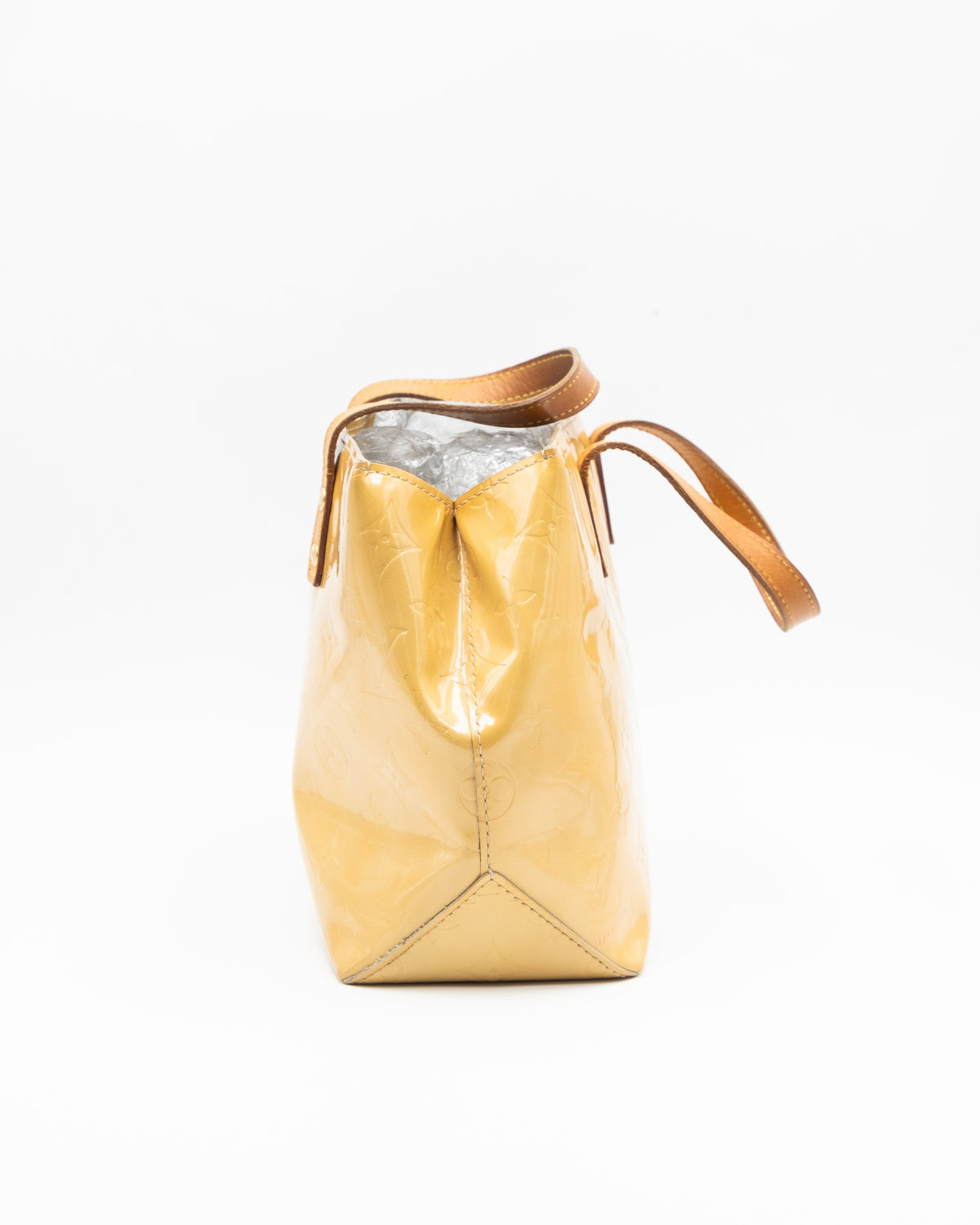 Louis Vuitton Sac à main Vernis Reade Creme PM