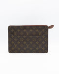 Louis Vuitton Sac Homme Pochette Monogram Marron