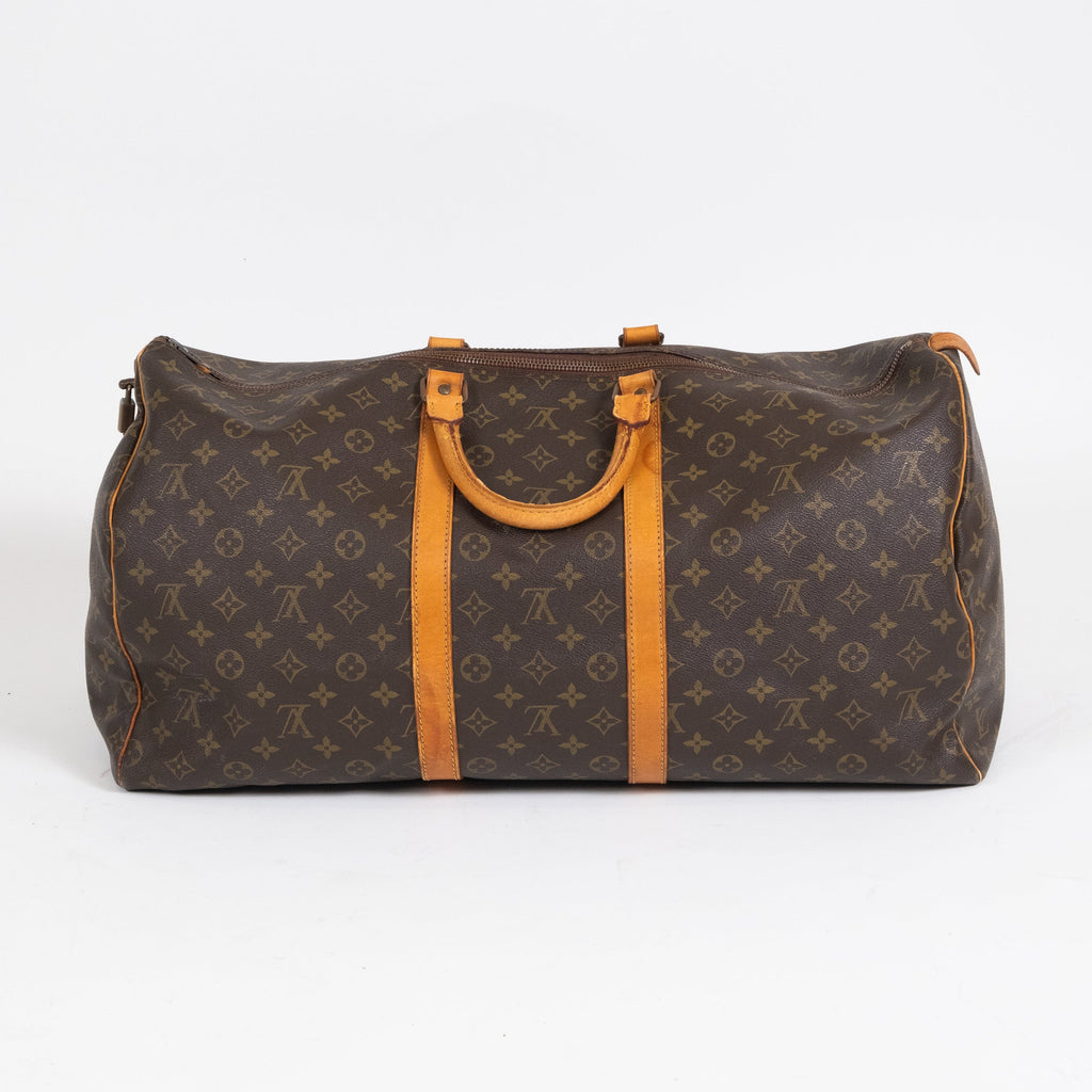 Louis Vuitton Sac de voyage Keepall 55 Monogram Marron