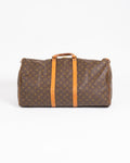 Louis Vuitton Sac de voyage Keepall 55 Monogram Marron