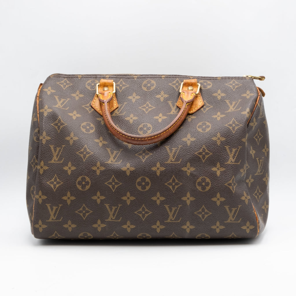 Louis Vuitton Sac à main Speedy 30 Vintage Monogram Marron