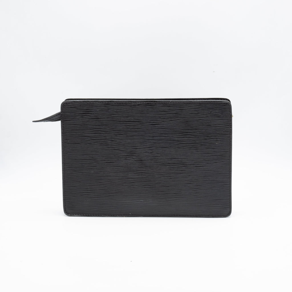 Louis Vuitton Pochette Cuir - Epi - Noir