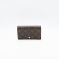 Louis Vuitton Portefeuille Porte Trésor Monogram Marron