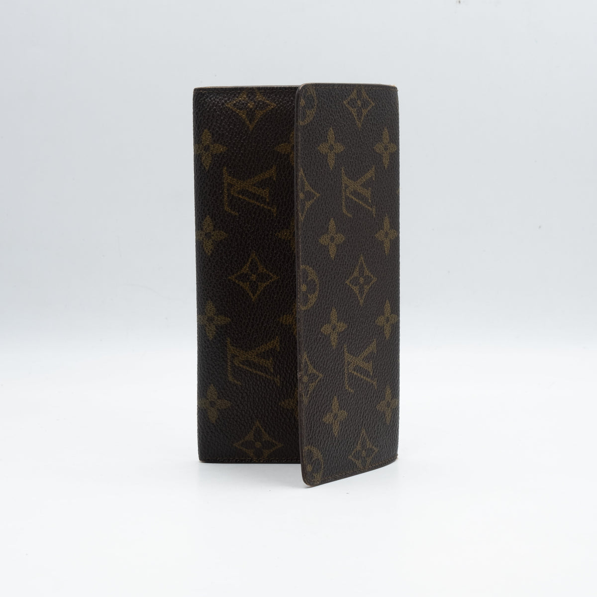 Louis Vuitton Portefeuille Long Monogram Marron
