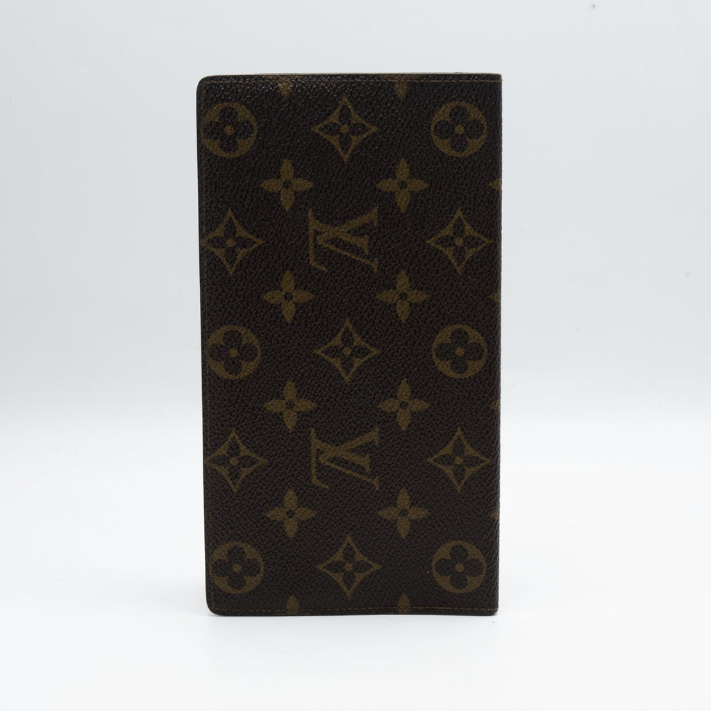 Louis Vuitton Portefeuille Chéquier Monogram Marron