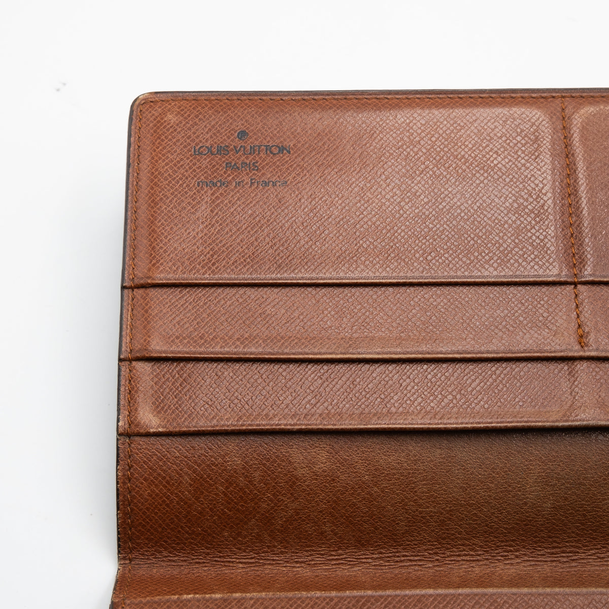Louis Vuitton Portefeuille Chéquier Monogram Marron