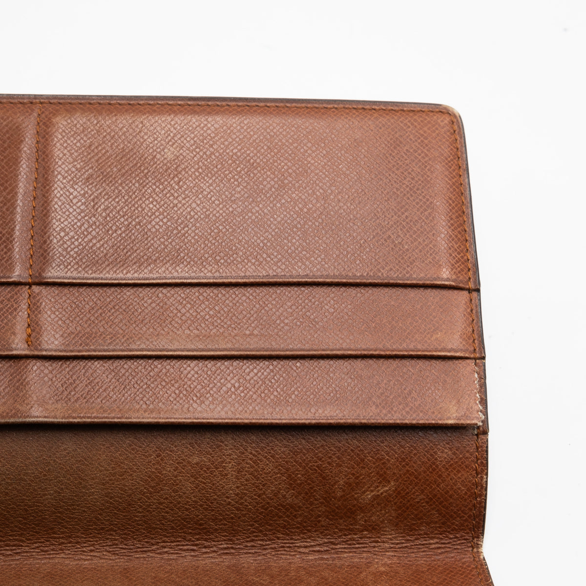 Louis Vuitton Portefeuille Chéquier Monogram Marron