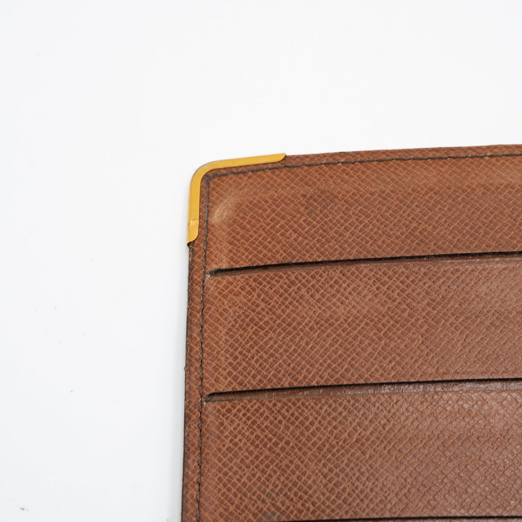 Louis Vuitton Portefeuille Chéquier Monogram Marron
